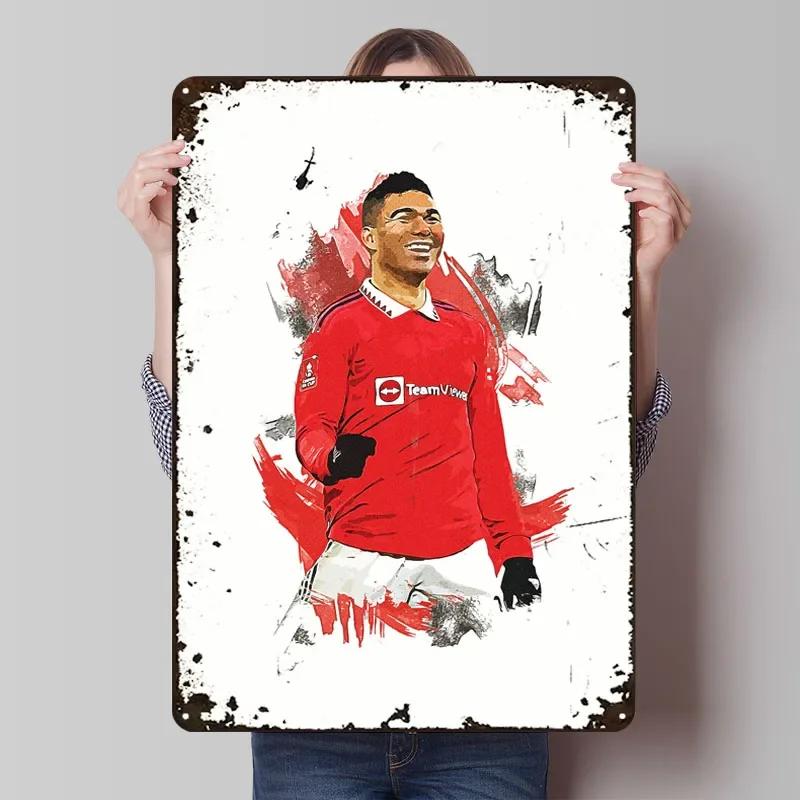 Casemiro Poster Football Player Metal Signs Bedroom Decoration Living Room Decor Men Customized Tin Sign for Wall Art Decoration 7.9x11.8In(20x30cm)
Casemiro Poster Football Player Metal Signs Bedroom Decoration Living Room Decor Men Customized Tin Sign for Wall Art Decoration 7.9x11.8In(20x30cm)