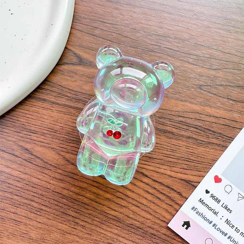 Little Cherry Laser Bear Mobile Phone Airbag Bracket Paste Retractable Creative Desktop Watching Drama Lazy Grip Bracket
Little Cherry Laser Bear Mobile Phone Airbag Bracket Paste Retractable Creative Desktop Watching Drama Lazy Grip Bracket
