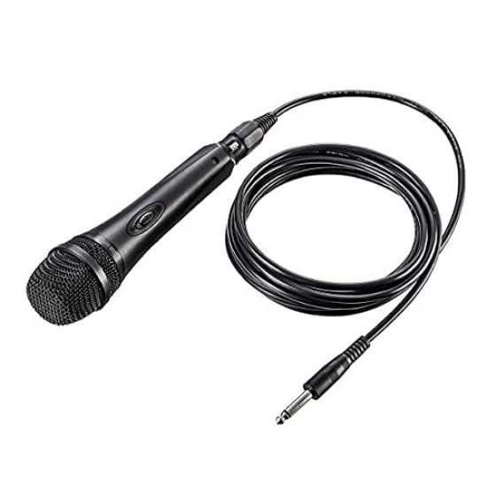 Sanwa Supply Hand Microphone Wired Type Dynamic Microphone Unidirectional MM-SPAMP10 MM-SPHM4 
Sanwa Supply Hand Microphone Wired Type Dynamic Microphone Unidirectional MM-SPAMP10 MM-SPHM4