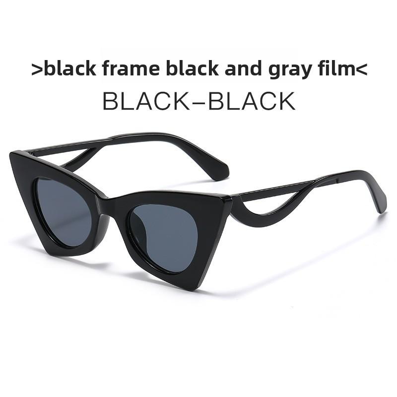 Cat Eye Sunglasses Fashion Uv400 Protection For Summer Travel And Parties BlackFrameGreyLens
Cat Eye Sunglasses Fashion Uv400 Protection For Summer Travel And Parties BlackFrameGreyLens