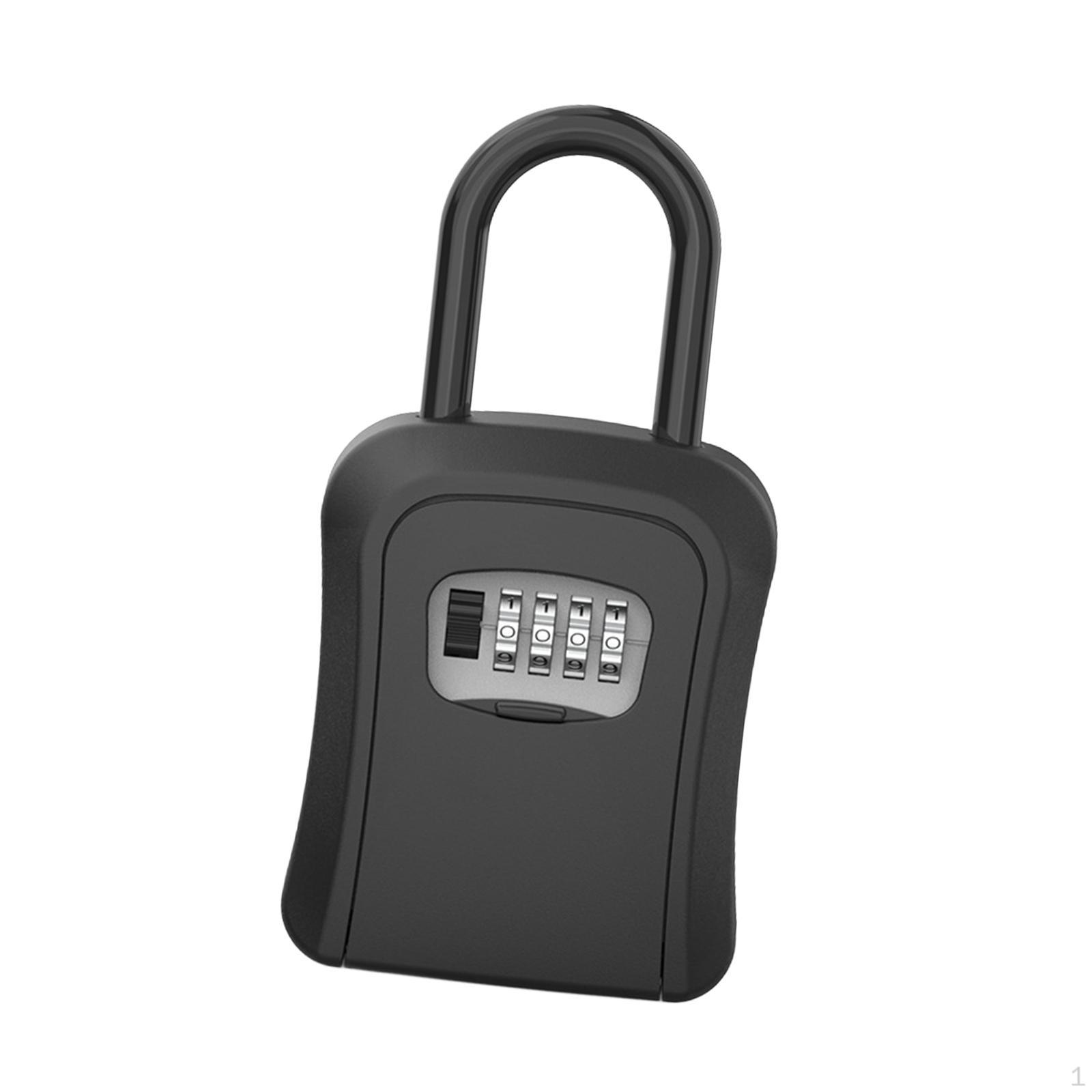 Ящик для ключей, органайзер для ключей, чехол для хранения ключей, безопасная комбинация, 4 цифры для наружного магазина чёрный
Ящик для ключей, органайзер для ключей, чехол для хранения ключей, безопасная комбинация, 4 цифры для наружного магазина чёрный