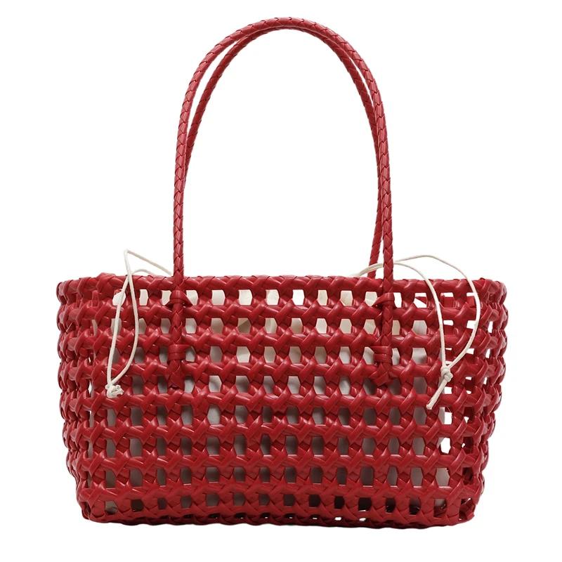Summer Hollow Out PU Solid Color Shoulder Bags Vacation Commuting Women s Handbag 2026 Hot Sale Large Capacity Bags for Women кларет
Summer Hollow Out PU Solid Color Shoulder Bags Vacation Commuting Women s Handbag 2026 Hot Sale Large Capacity Bags for Women кларет
