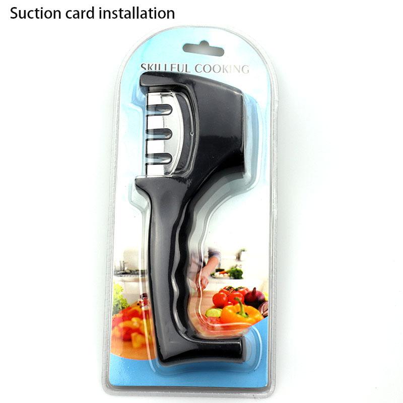 Бытовая быстрая точилка для ножей Кухонный нож Ножницы Профессиональная многофункциональная точилка для ножей Кухонный артефакт для заточки L чёрный
Бытовая быстрая точилка для ножей Кухонный нож Ножницы Профессиональная многофункциональная точилка для ножей Кухонный артефакт для заточки L чёрный