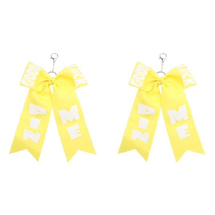Pair Of Cheerleading Accessories Keychains Trendy Bowknot Shape Keyrings Accessory Ideal For Team Members And Supporters жёлтый
Pair Of Cheerleading Accessories Keychains Trendy Bowknot Shape Keyrings Accessory Ideal For Team Members And Supporters жёлтый