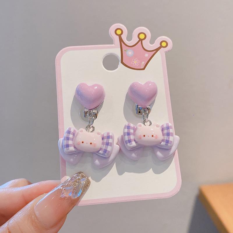 Нові зручні для вух дівчачі сережки-кліпси з мультфільмами Sanrio - Без проколів
Нові зручні для вух дівчачі сережки-кліпси з мультфільмами Sanrio - Без проколів