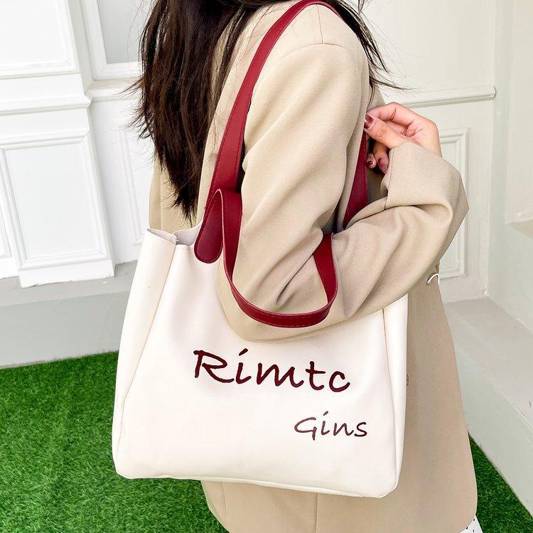 Large capacity bag women s 2025 new fashion shoulder tote bag alphabet student portable school bag бордовый
Large capacity bag women s 2025 new fashion shoulder tote bag alphabet student portable school bag бордовый