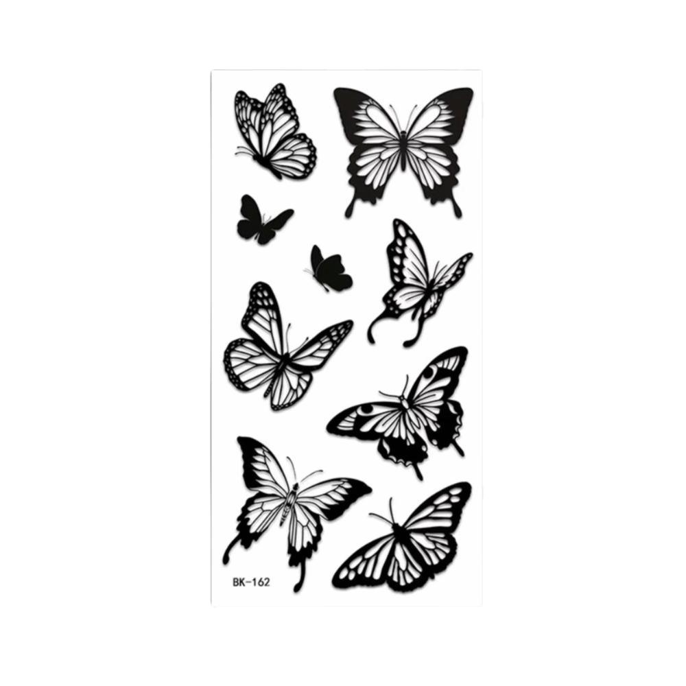 Long Lasting Butterfly Tattoos Transfer Tattoos Body Stickers For Women Men Type B
Long Lasting Butterfly Tattoos Transfer Tattoos Body Stickers For Women Men Type B
