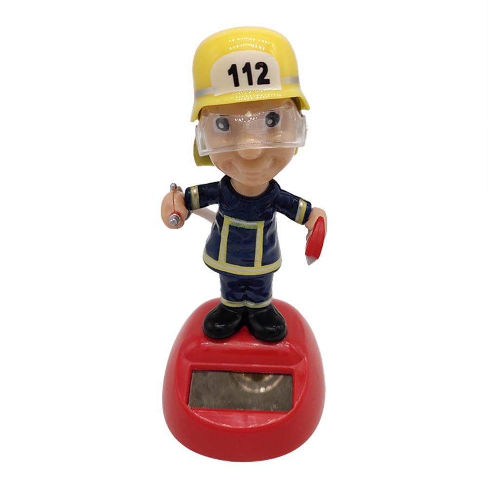 Solar Powered Fireman Shaking Doll Figurine Home Car Interior Decoration Christmas Gift
Solar Powered Fireman Shaking Doll Figurine Home Car Interior Decoration Christmas Gift