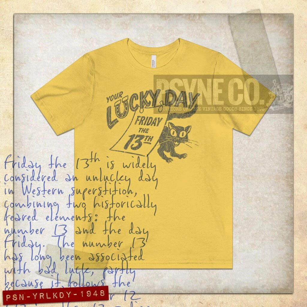 Your Lucky Day 1948 Vintage Men s T shirt M
Your Lucky Day 1948 Vintage Men s T shirt M