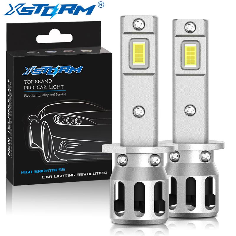 XSTORM H1 H3 LED Bulb Headlight Lamps Mini 25000LM 6500K CSP Super Bright High Low Beam for Car Fog Lights 12V White Automobile H3 білий
XSTORM H1 H3 LED Bulb Headlight Lamps Mini 25000LM 6500K CSP Super Bright High Low Beam for Car Fog Lights 12V White Automobile H3 білий