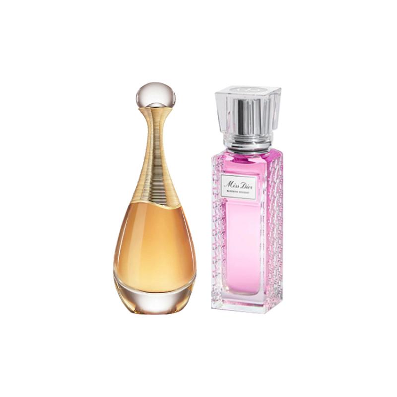Dior J adore Eau de Parfum & Miss Dior Blooming Bouquet Roller-Pearl Fragrance Set Realme Perfume 30ml+Floral Sweetheart Roll-on 20ml
Dior J adore Eau de Parfum & Miss Dior Blooming Bouquet Roller-Pearl Fragrance Set Realme Perfume 30ml+Floral Sweetheart Roll-on 20ml