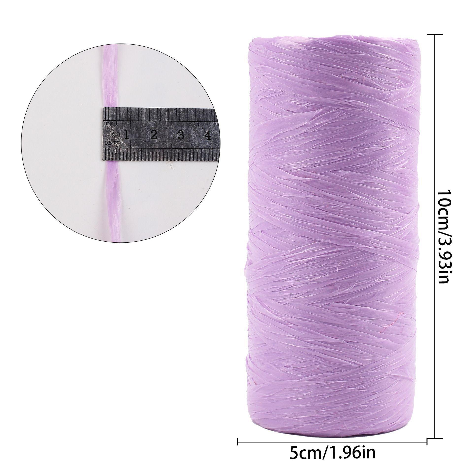 5mm x 200m Raffia Yarn, Cotton Paper Braided Cord for Bag Weaving, Crochet & Gift Wrap фіолетовий
5mm x 200m Raffia Yarn, Cotton Paper Braided Cord for Bag Weaving, Crochet & Gift Wrap фіолетовий