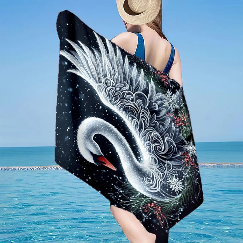 Magical Swan Fantasy Beach Towel, Super Soft Microfiber, Gift for Her/Him, Birthday, for Pool, Beach, Travel, Home Decor Fan gifts 70cmx140cm(27x55inch)
Magical Swan Fantasy Beach Towel, Super Soft Microfiber, Gift for Her/Him, Birthday, for Pool, Beach, Travel, Home Decor Fan gifts 70cmx140cm(27x55inch)