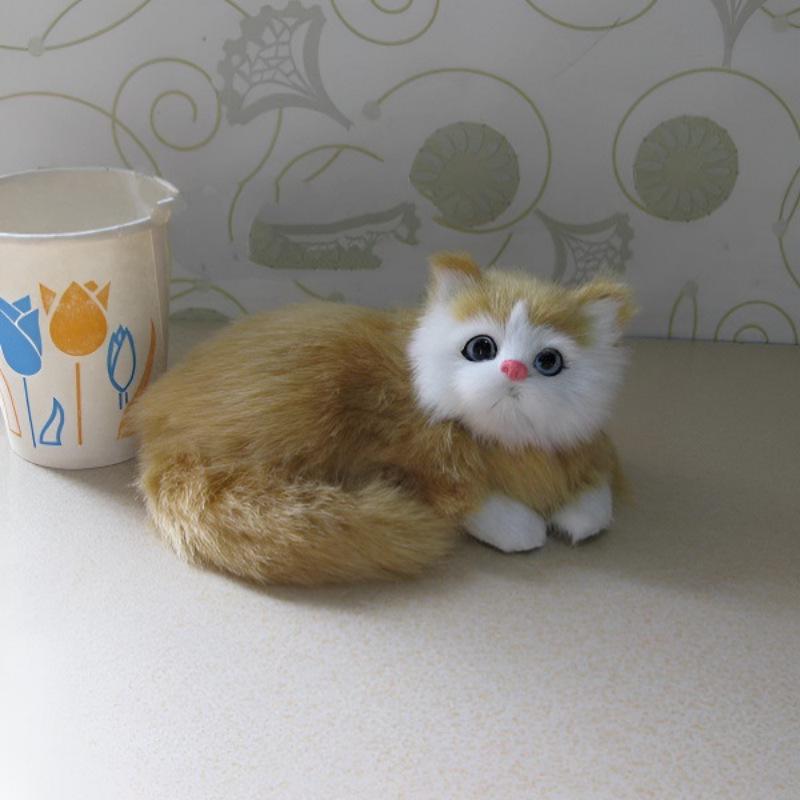 Simulated Cat Set: Three Handmade Imitation Fur Cats for Creative Home Decoration
Simulated Cat Set: Three Handmade Imitation Fur Cats for Creative Home Decoration