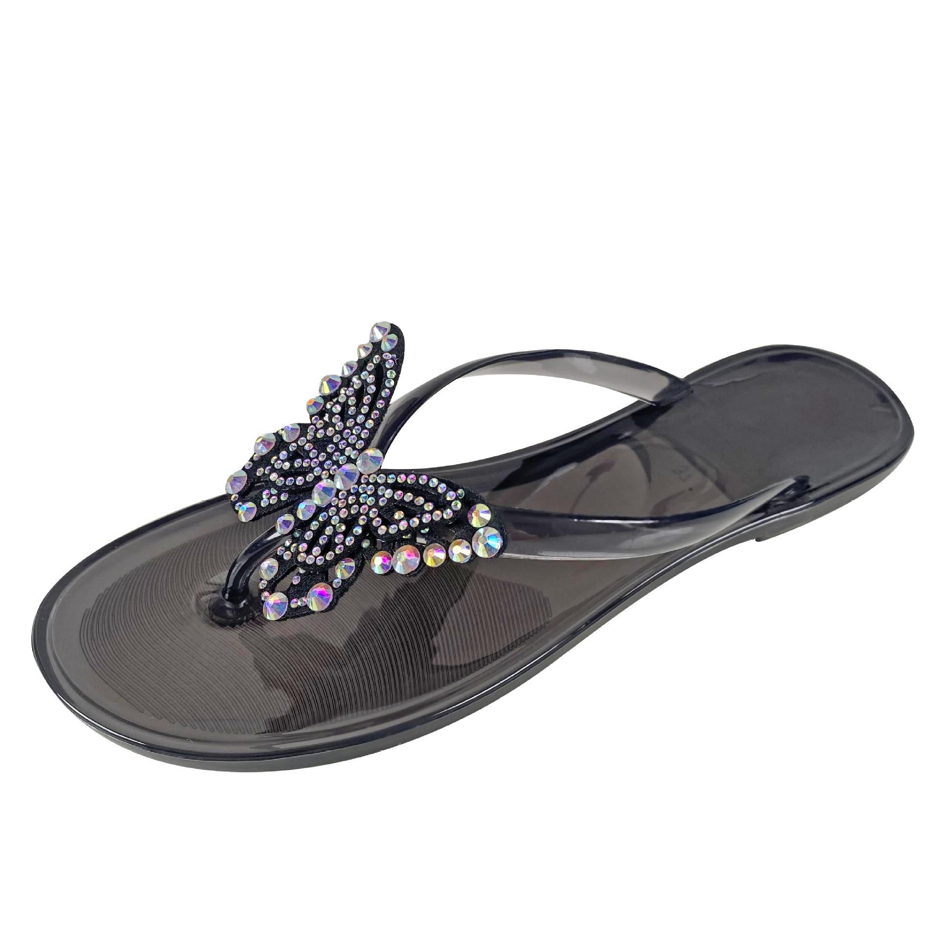 Transparent Beach Cool Slippers Pinch Flip-Flops Jelly Pvc Flat Bottom Cool Slippers Y2 42 чорний
Transparent Beach Cool Slippers Pinch Flip-Flops Jelly Pvc Flat Bottom Cool Slippers Y2 42 чорний