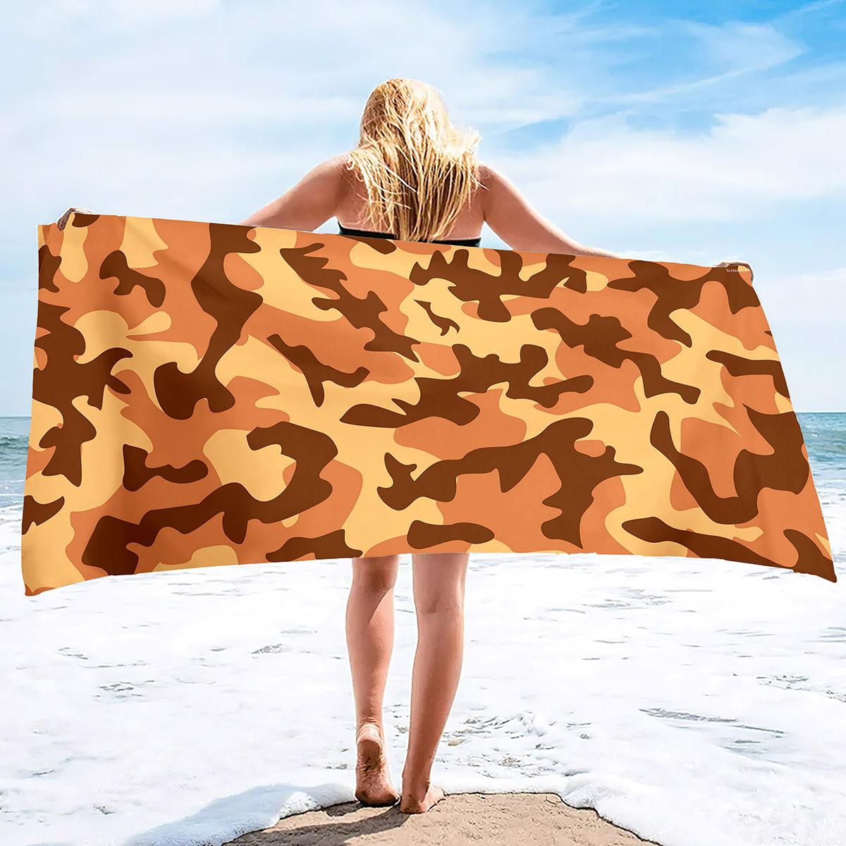 Camouflage Beach Towels Oversized Swim Towels Sand Free Sports Towels Lightweight Super Absorbent Soft Towel for Men boys W30*H60(CM)
Camouflage Beach Towels Oversized Swim Towels Sand Free Sports Towels Lightweight Super Absorbent Soft Towel for Men boys W30*H60(CM)