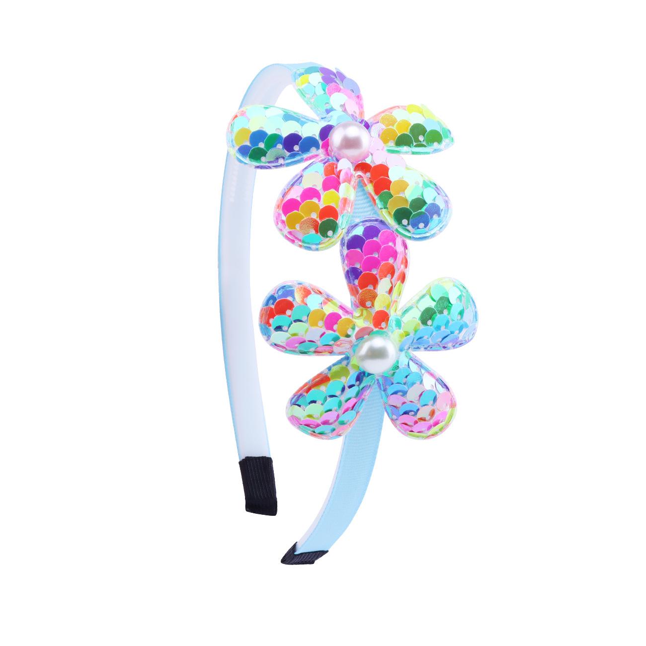 Korean INS Style Reversible Sequin Headband for Girls - Pearl & Star Flower Design,Cute & Fun,Teeth Grip for Secure Hold,Perfect
Korean INS Style Reversible Sequin Headband for Girls - Pearl & Star Flower Design,Cute & Fun,Teeth Grip for Secure Hold,Perfect