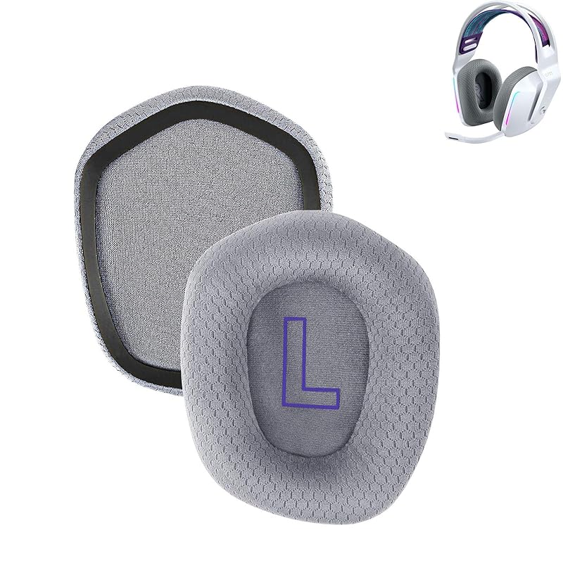 ear pads For Logitech G733/G335/G435 Compatible with exchange for headphone pad Prevention sound leakage prevention 1 pair Something High density
ear pads For Logitech G733/G335/G435 Compatible with exchange for headphone pad Prevention sound leakage prevention 1 pair Something High density