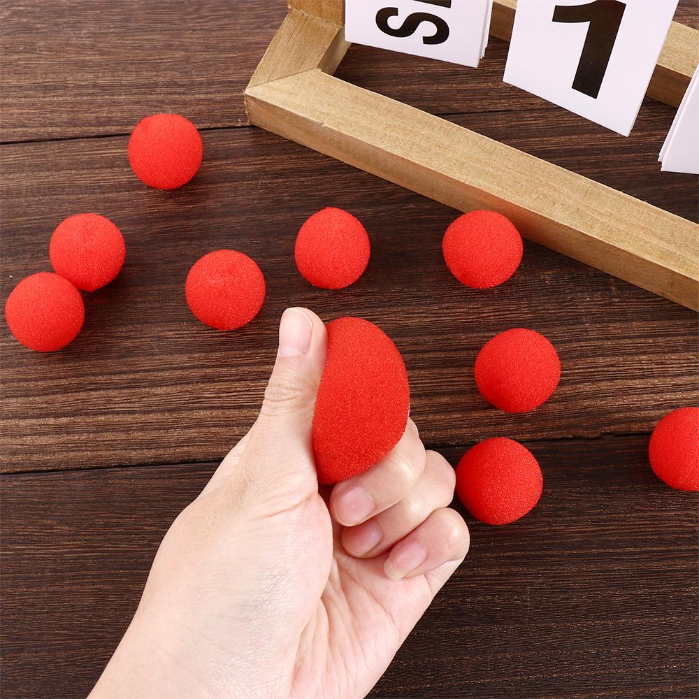 Large Sponges Close-Up Magic Magic Sponge Ball Magic Tricks Finger Sponge Ball Red 2.5cm
Large Sponges Close-Up Magic Magic Sponge Ball Magic Tricks Finger Sponge Ball Red 2.5cm