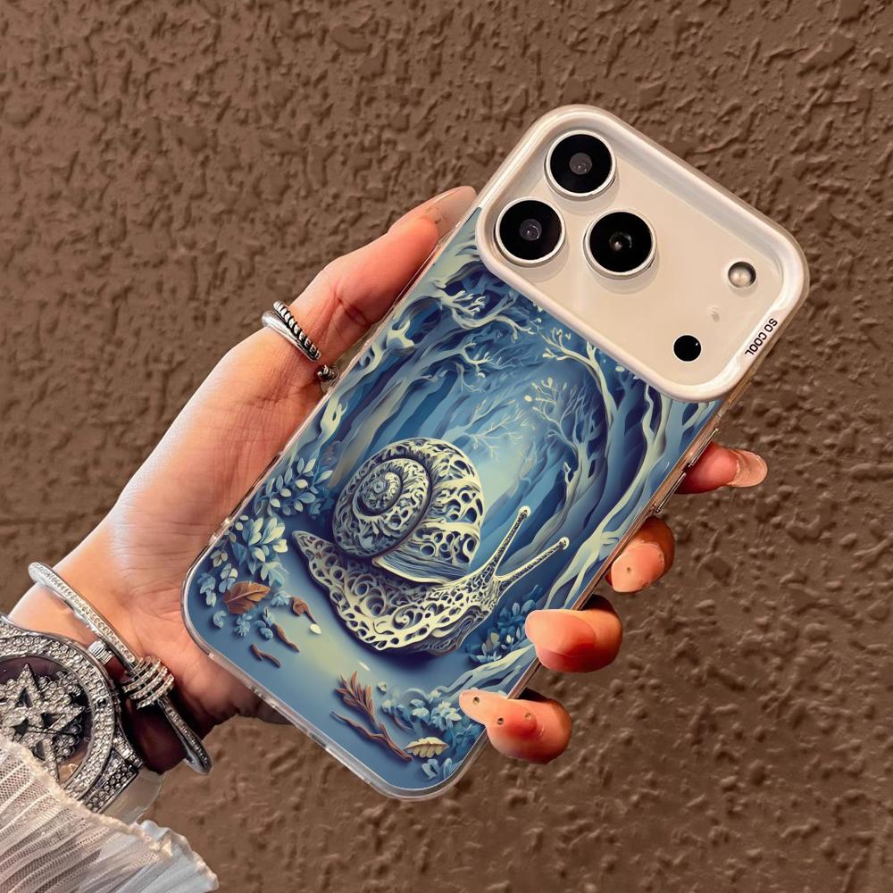 Blue snail Phone Case case for iPhone17 16 15 14 13 12 11 Pro/ Max/Plus shock-proof rear cover anti-fingerprint iPhone 11 ProMax
Blue snail Phone Case case for iPhone17 16 15 14 13 12 11 Pro/ Max/Plus shock-proof rear cover anti-fingerprint iPhone 11 ProMax