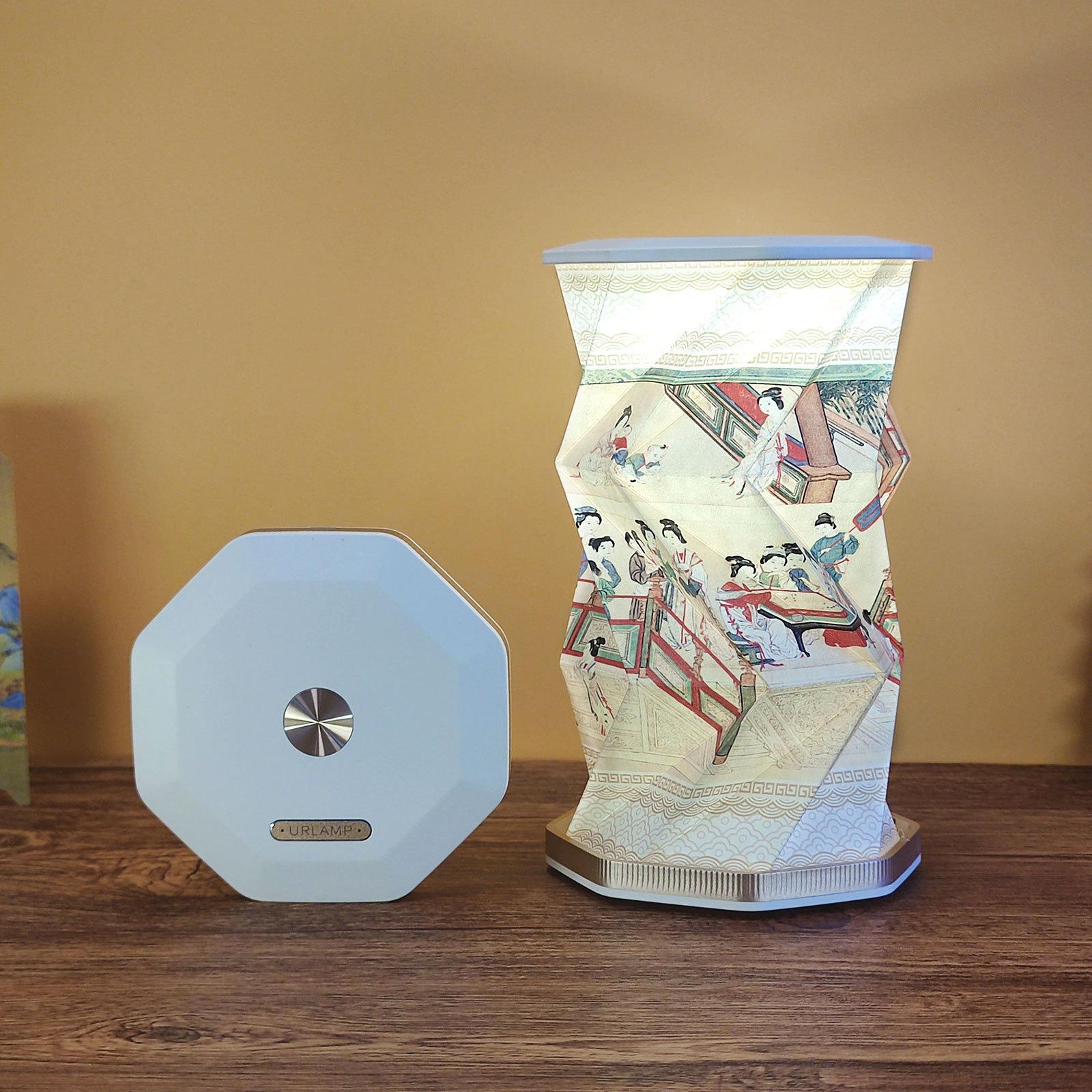 Portable Foldable Table Lamp USB Charging 3-Color Dimmable Night Light Folding Paper Lantern for Home Office Bedroom Reading Han Palace
Portable Foldable Table Lamp USB Charging 3-Color Dimmable Night Light Folding Paper Lantern for Home Office Bedroom Reading Han Palace