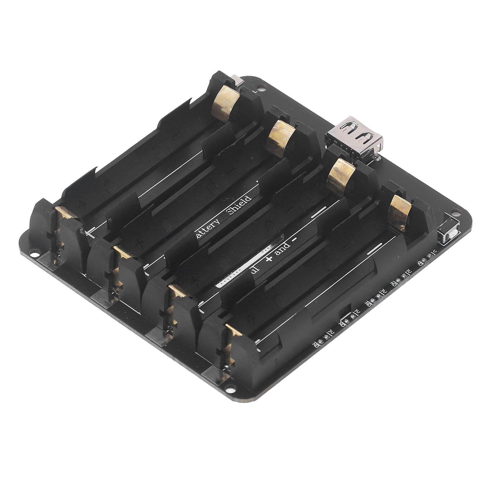 4 Way Battery Holder Bundle Overcharge Protection 5V Lithium Battery Pack Holder with Power Cord
4 Way Battery Holder Bundle Overcharge Protection 5V Lithium Battery Pack Holder with Power Cord