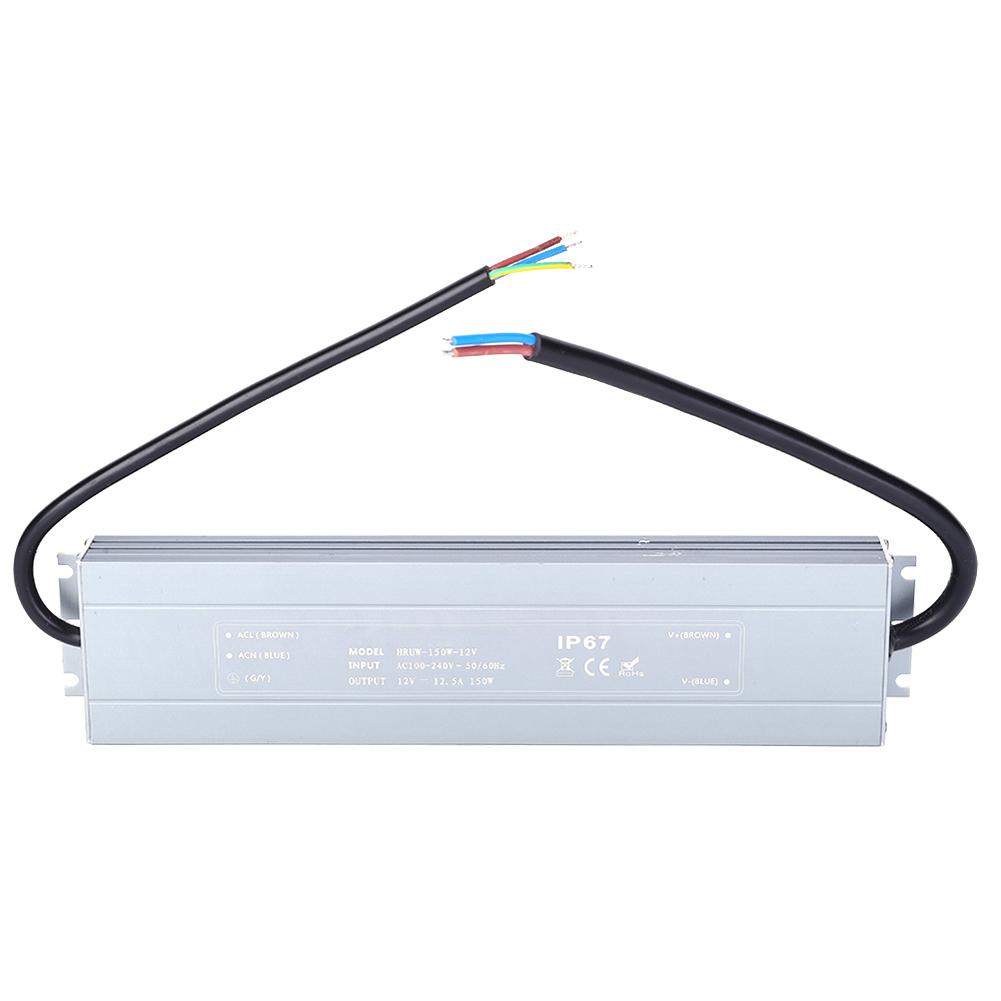 HRUW150W12V LED блок питания 100264VAC IP67 водонепроницаемый светодиодный драйвер трансформатор
HRUW150W12V LED блок питания 100264VAC IP67 водонепроницаемый светодиодный драйвер трансформатор