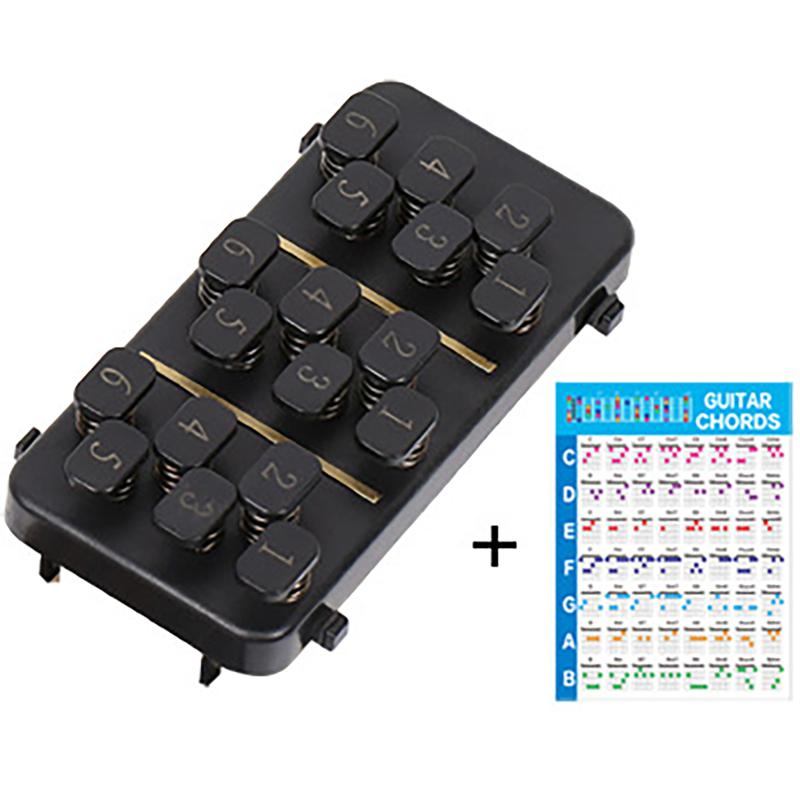 Aid Easy Press Kit Инструмент для обучения аккордам 18 кнопок 110 аккордов с резиновыми лентами для обучения начинающих
Aid Easy Press Kit Инструмент для обучения аккордам 18 кнопок 110 аккордов с резиновыми лентами для обучения начинающих