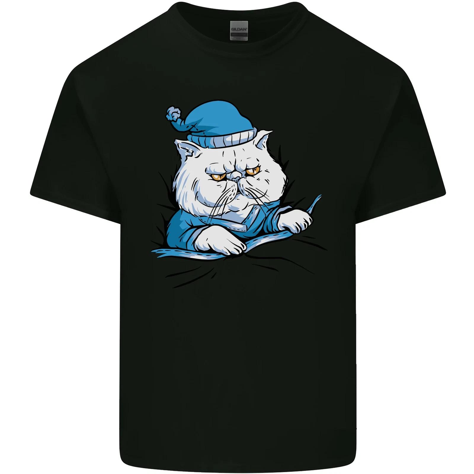 A Cat In Bed Under the Duvet Kids T-Shirt Childrens M
A Cat In Bed Under the Duvet Kids T-Shirt Childrens M