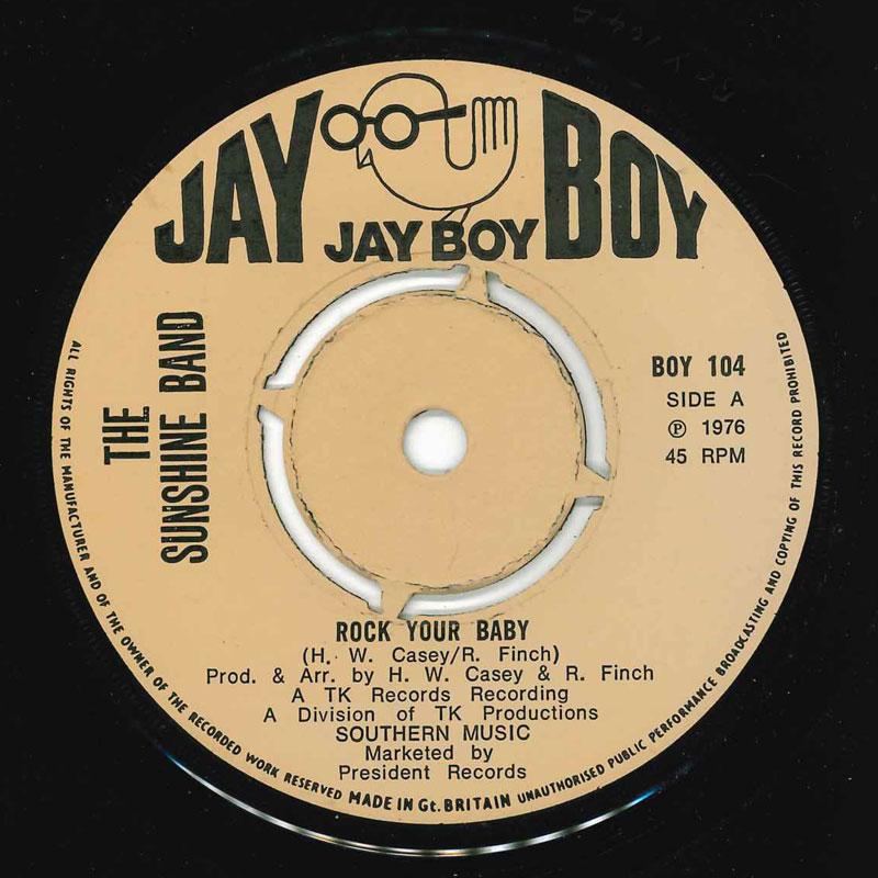 7-дюймовая пластинка SUNSHINE BAND Rock Your Baby Sunshine City BOY104 Jay Boy 1976 UK SoulFunk Б/у
7-дюймовая пластинка SUNSHINE BAND Rock Your Baby Sunshine City BOY104 Jay Boy 1976 UK SoulFunk Б/у
