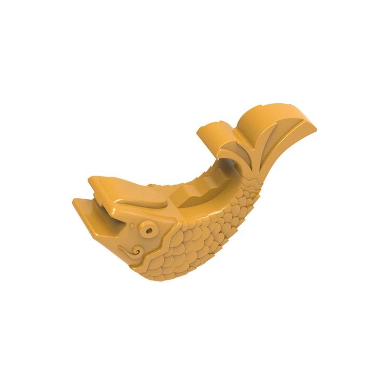 MOC 10PCS Beast Dragon 25375 Fish Water Swallowing Building Block Ichthyosaur Chain Roof Decoration Particle Toy Children Gifts золотистий
MOC 10PCS Beast Dragon 25375 Fish Water Swallowing Building Block Ichthyosaur Chain Roof Decoration Particle Toy Children Gifts золотистий