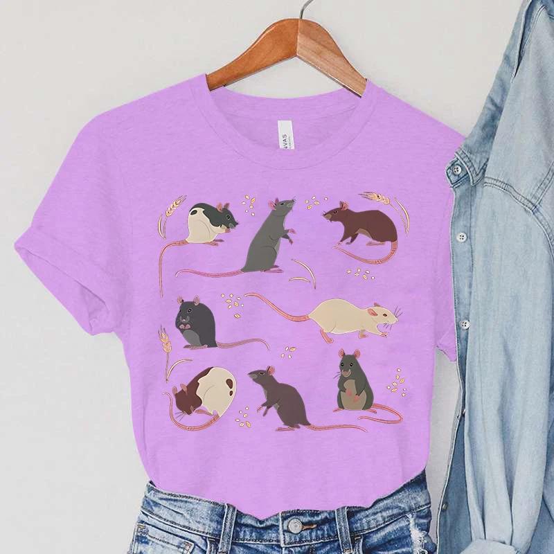 Летний топ с круглым вырезом и 3D-принтом в виде крысы, модная повседневная женская футболка с коротким рукавом XXL
Летний топ с круглым вырезом и 3D-принтом в виде крысы, модная повседневная женская футболка с коротким рукавом XXL