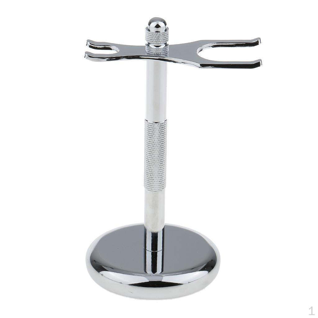 Men Stainless Steel Shaving Display Stand Rack Shave Brush Holder Double ends
Men Stainless Steel Shaving Display Stand Rack Shave Brush Holder Double ends