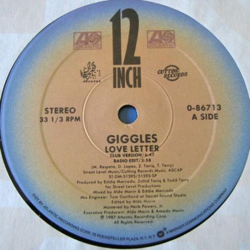 12-дюймовая пластинка GIGGLES - Love Letter 086713 ATLANTIC 1987 США Танцевальная и Электронная Б/У
12-дюймовая пластинка GIGGLES - Love Letter 086713 ATLANTIC 1987 США Танцевальная и Электронная Б/У