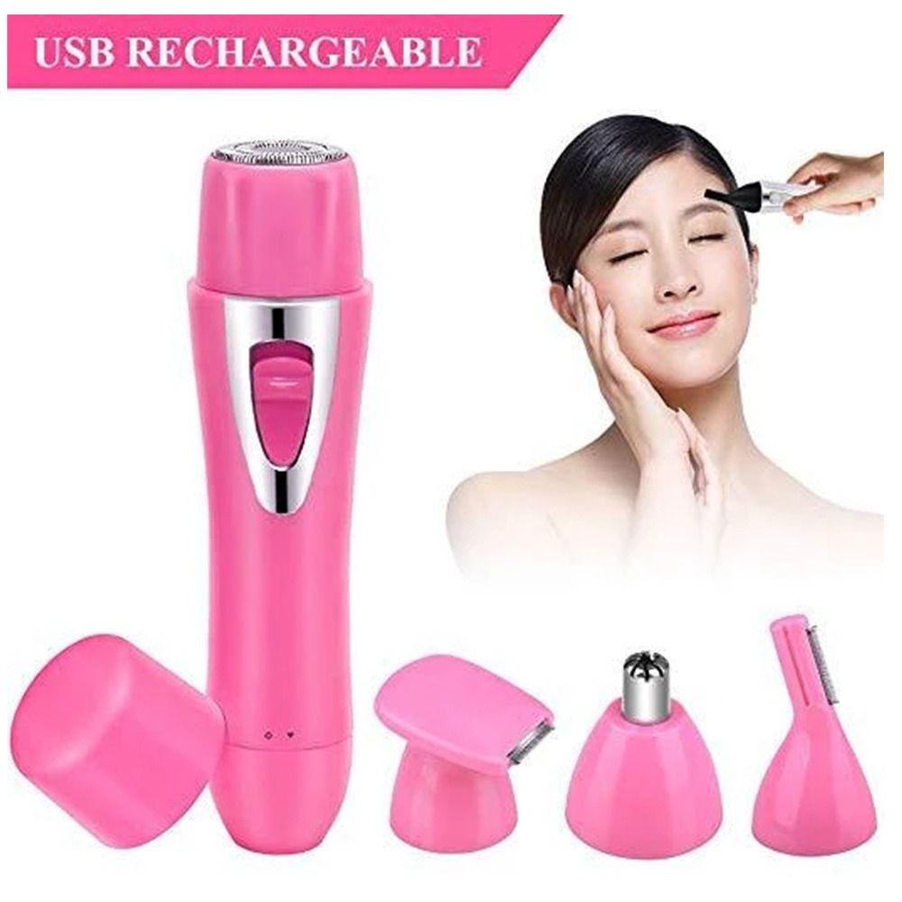 Перезаряжаемый электрический эпилятор для удаления волос на теле, бровей, бритвы для носа, триммер для удаления волос
Перезаряжаемый электрический эпилятор для удаления волос на теле, бровей, бритвы для носа, триммер для удаления волос