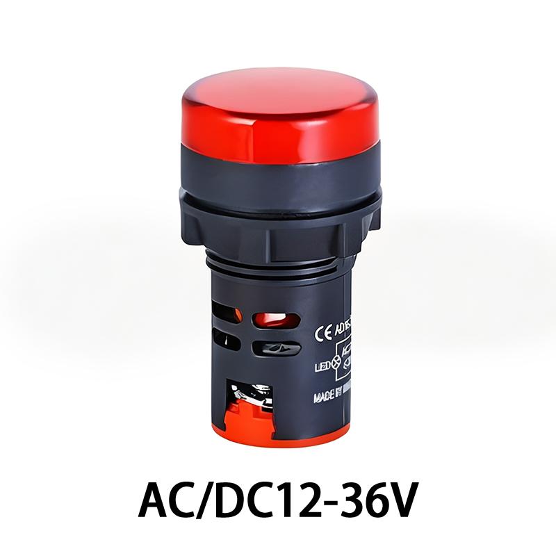 Indicator Signal Lamp Light Ad16-22Ds 22Mm Panel Mount Dc 12V 24V 110V 220V 380V Red Green Yellow Blue White Led Bulbs 20Ma 12 36V червоний
Indicator Signal Lamp Light Ad16-22Ds 22Mm Panel Mount Dc 12V 24V 110V 220V 380V Red Green Yellow Blue White Led Bulbs 20Ma 12 36V червоний