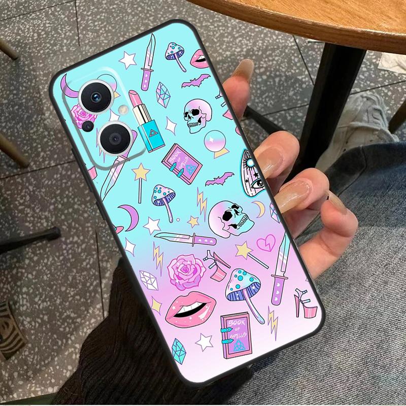 Pastel Goth Witchy For OPPO Reno 10 11 12 13 14 Pro 7 8 Lite 8T 11F 12F 13F 14F OPPO Find X8 X9 X5 X6 Pro Case OPPO Reno11 F
Pastel Goth Witchy For OPPO Reno 10 11 12 13 14 Pro 7 8 Lite 8T 11F 12F 13F 14F OPPO Find X8 X9 X5 X6 Pro Case OPPO Reno11 F