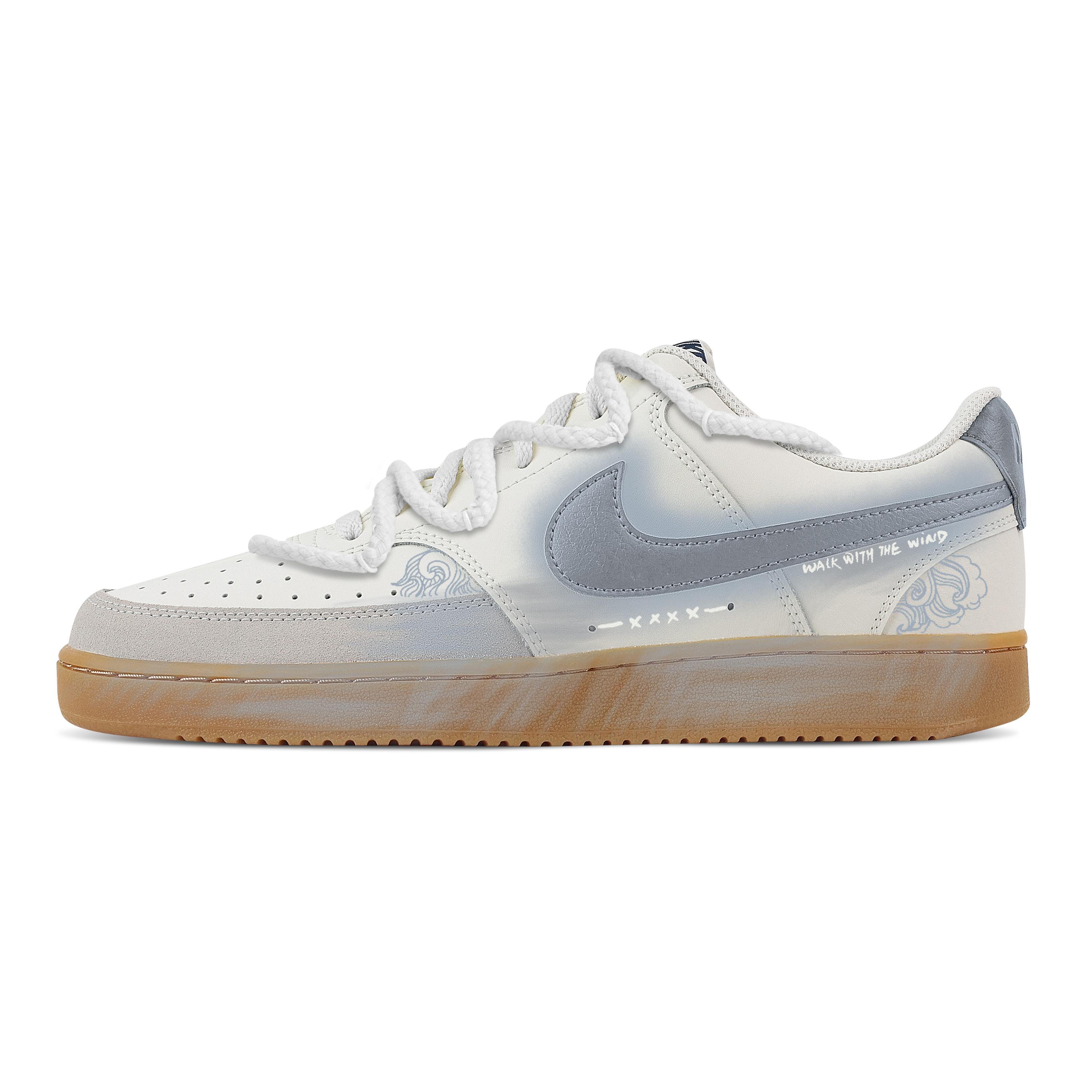 Nike Court Vision 1 Gray Cloud Layer Abrasion Resistant Low top Skateboard Shoes Men s Blue White HF1068-133(Team773-) 45
Nike Court Vision 1 Gray Cloud Layer Abrasion Resistant Low top Skateboard Shoes Men s Blue White HF1068-133(Team773-) 45