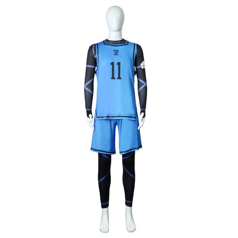Blue Prison Anime Cosplay Costumes for Isagi Yoichi, Hyouka, Chigiri Hyoma, and Renji Gokushi Jieshiyi No. 11 S
Blue Prison Anime Cosplay Costumes for Isagi Yoichi, Hyouka, Chigiri Hyoma, and Renji Gokushi Jieshiyi No. 11 S