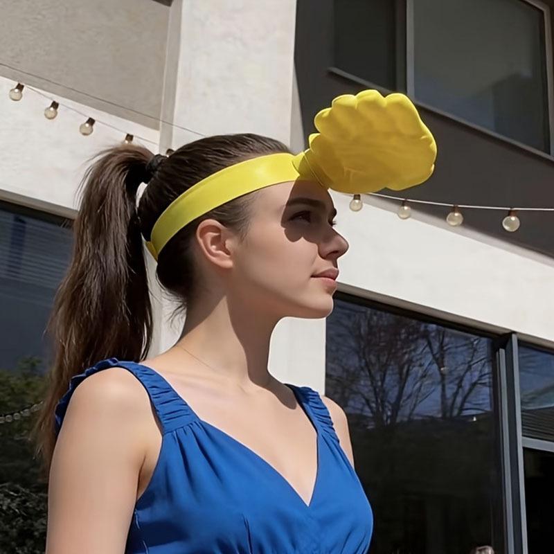 2026 New Trendy Funny Sun Protection Hat, Creative 3D Hand-Shaped Sunshade, Portable Hat for Outdoor Camping and Hiking New Fashion Palm-Sized Sun Hat жёлтый
2026 New Trendy Funny Sun Protection Hat, Creative 3D Hand-Shaped Sunshade, Portable Hat for Outdoor Camping and Hiking New Fashion Palm-Sized Sun Hat жёлтый