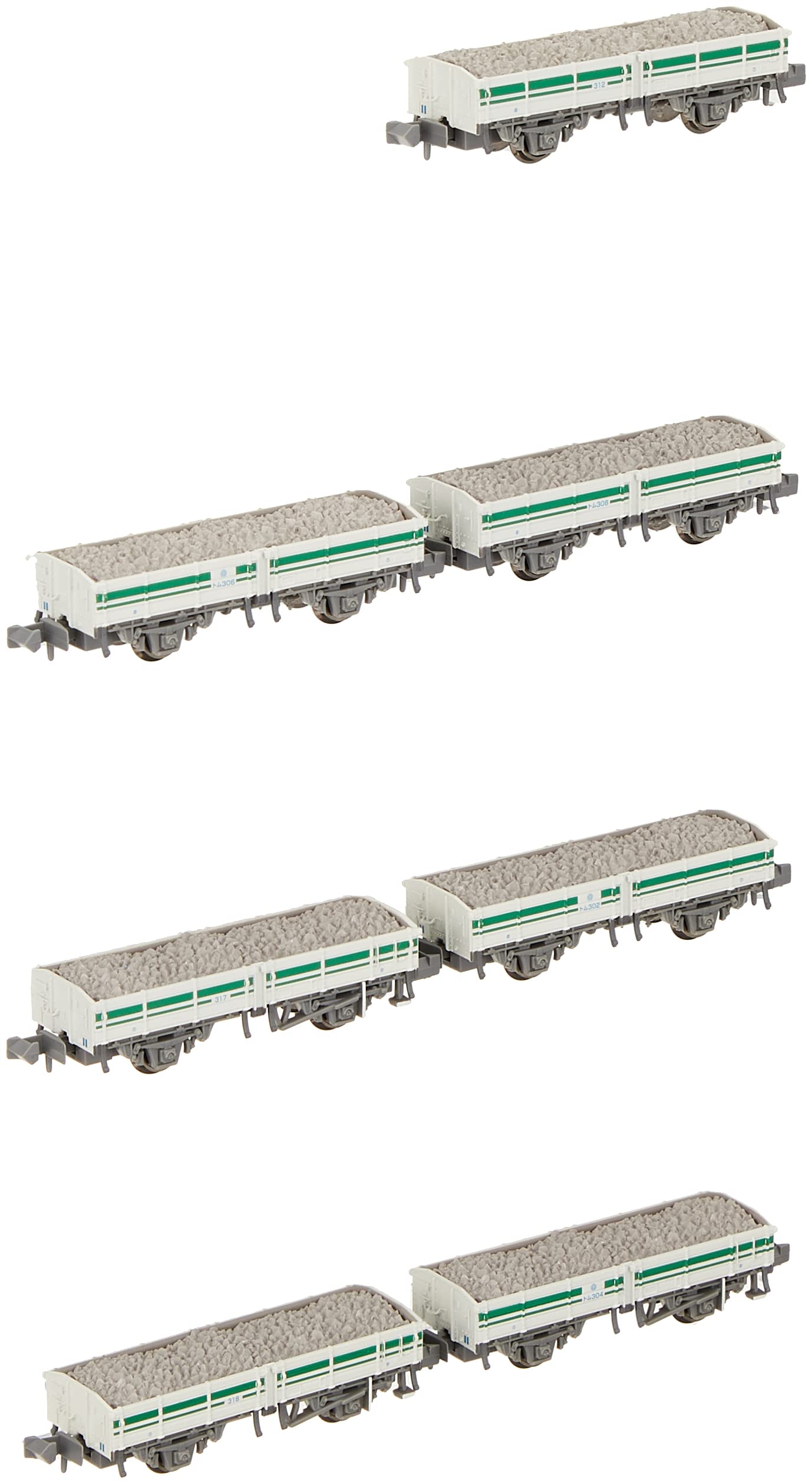 Micro Ace N Gauge Seibu Railway Tom 301 Ballast Transportation Freight Car New Paint Set A9957 Railway Model Freight Car 7-Car
Micro Ace N Gauge Seibu Railway Tom 301 Ballast Transportation Freight Car New Paint Set A9957 Railway Model Freight Car 7-Car