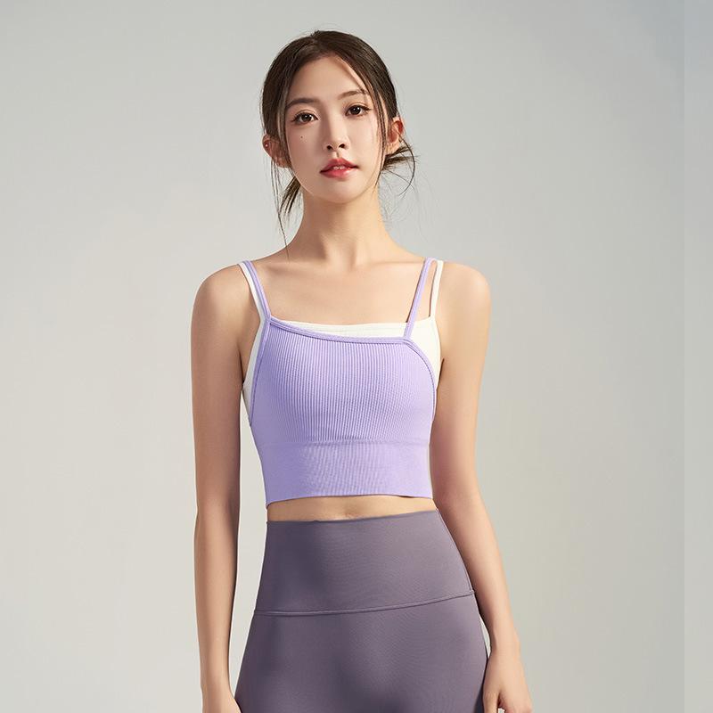 High-Impact Yoga Vest with Built-In Bra Pad - Shockproof Sports Bra for Pilates and Fitness M (95-110kg)
High-Impact Yoga Vest with Built-In Bra Pad - Shockproof Sports Bra for Pilates and Fitness M (95-110kg)