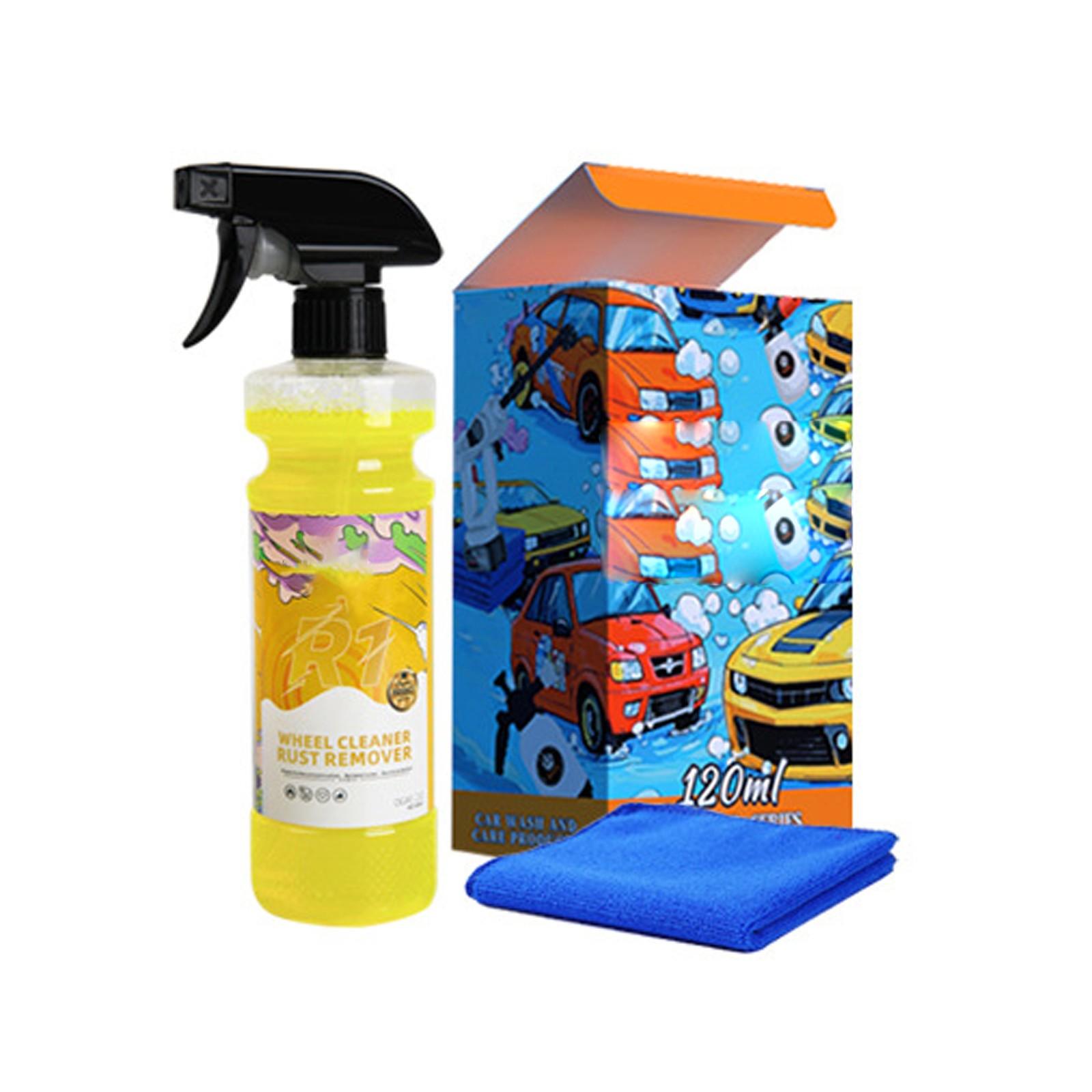 120 мл очиститель колес, спрей для удаления железа для детейлинга автомобиля, очищает частицы железа с автомобильной краски, колес, мотоциклов, автофургонов и лодок One Size
120 мл очиститель колес, спрей для удаления железа для детейлинга автомобиля, очищает частицы железа с автомобильной краски, колес, мотоциклов, автофургонов и лодок One Size