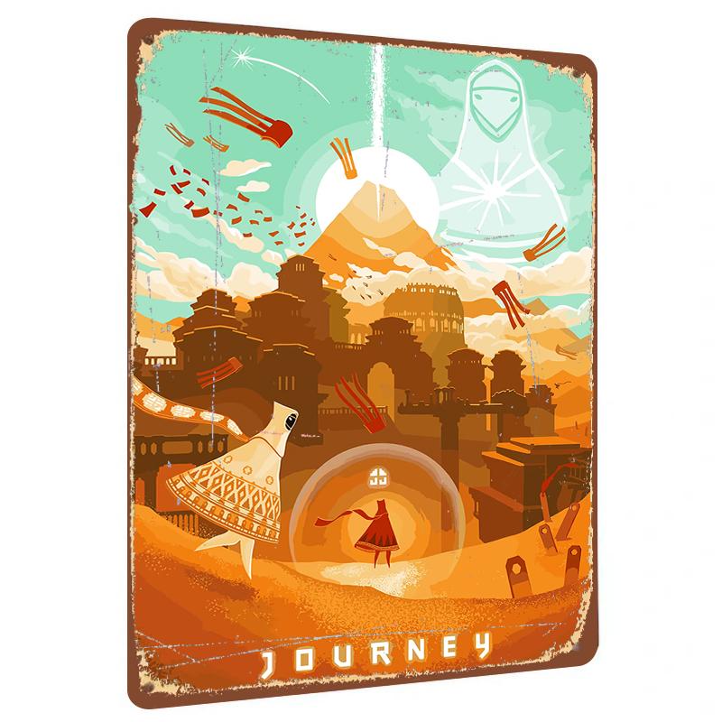Journey Game Art Metal Wall Decor Vintage Rustic Home Decor for Living Room Bedroom Office Decorations 20x30cm(7.8x11.8inch)
Journey Game Art Metal Wall Decor Vintage Rustic Home Decor for Living Room Bedroom Office Decorations 20x30cm(7.8x11.8inch)