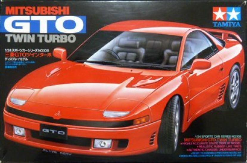 Tamiya Mitsubishi GTO Twin Turbo 1/24
Tamiya Mitsubishi GTO Twin Turbo 1/24