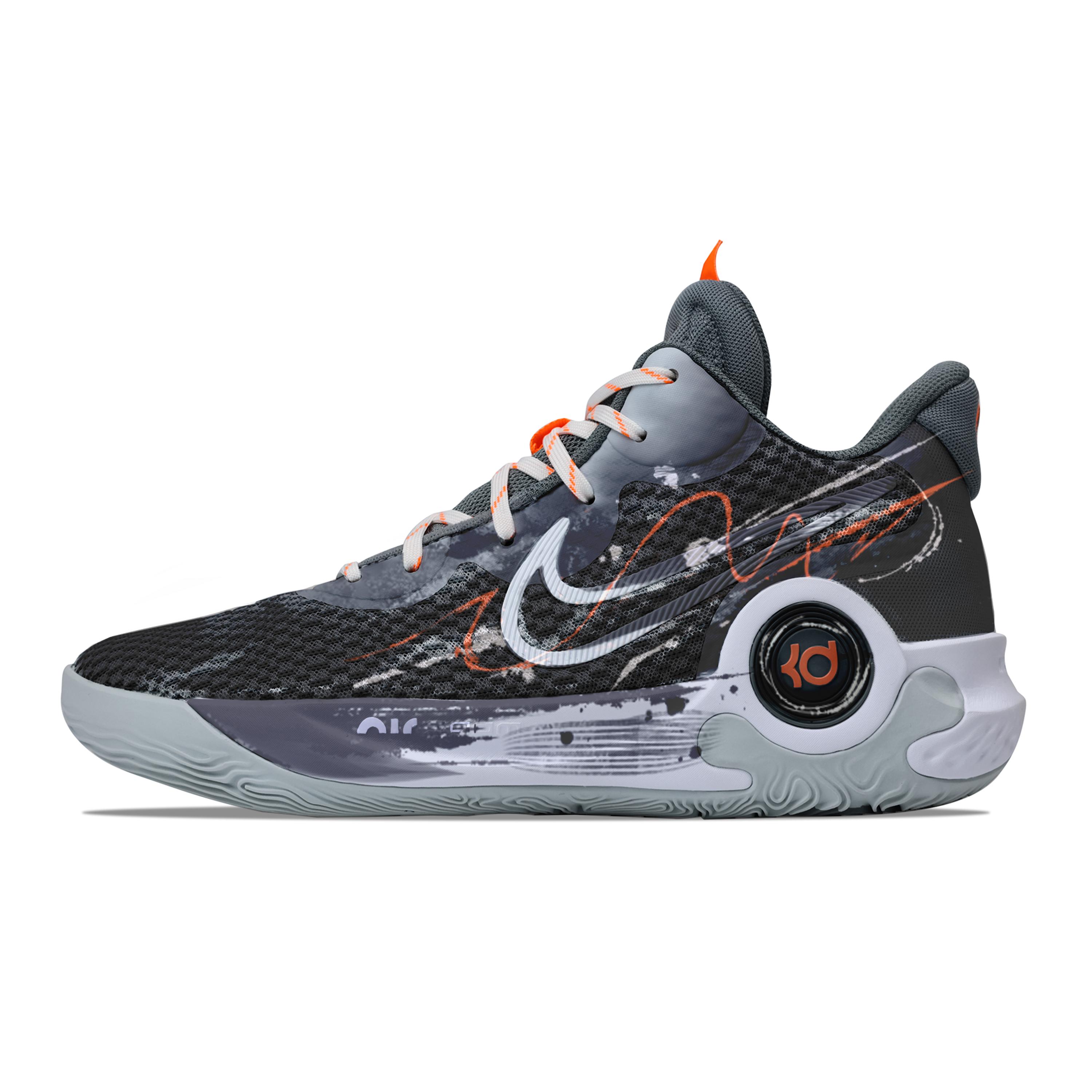 Nike KD Trey 5 IX Cushioning, Wear Resistant Mid top Basketball Shoes Unisex Black Gray CW3402-011(Team529-) 40.5
Nike KD Trey 5 IX Cushioning, Wear Resistant Mid top Basketball Shoes Unisex Black Gray CW3402-011(Team529-) 40.5
