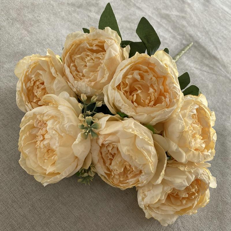 Artificial Peony Flowers 7 Stems, Felt Fabric Burned Edge Bouquet, Nordic Home Table Decor, Ins Style Fake Flower Arrangement шампанського
Artificial Peony Flowers 7 Stems, Felt Fabric Burned Edge Bouquet, Nordic Home Table Decor, Ins Style Fake Flower Arrangement шампанського