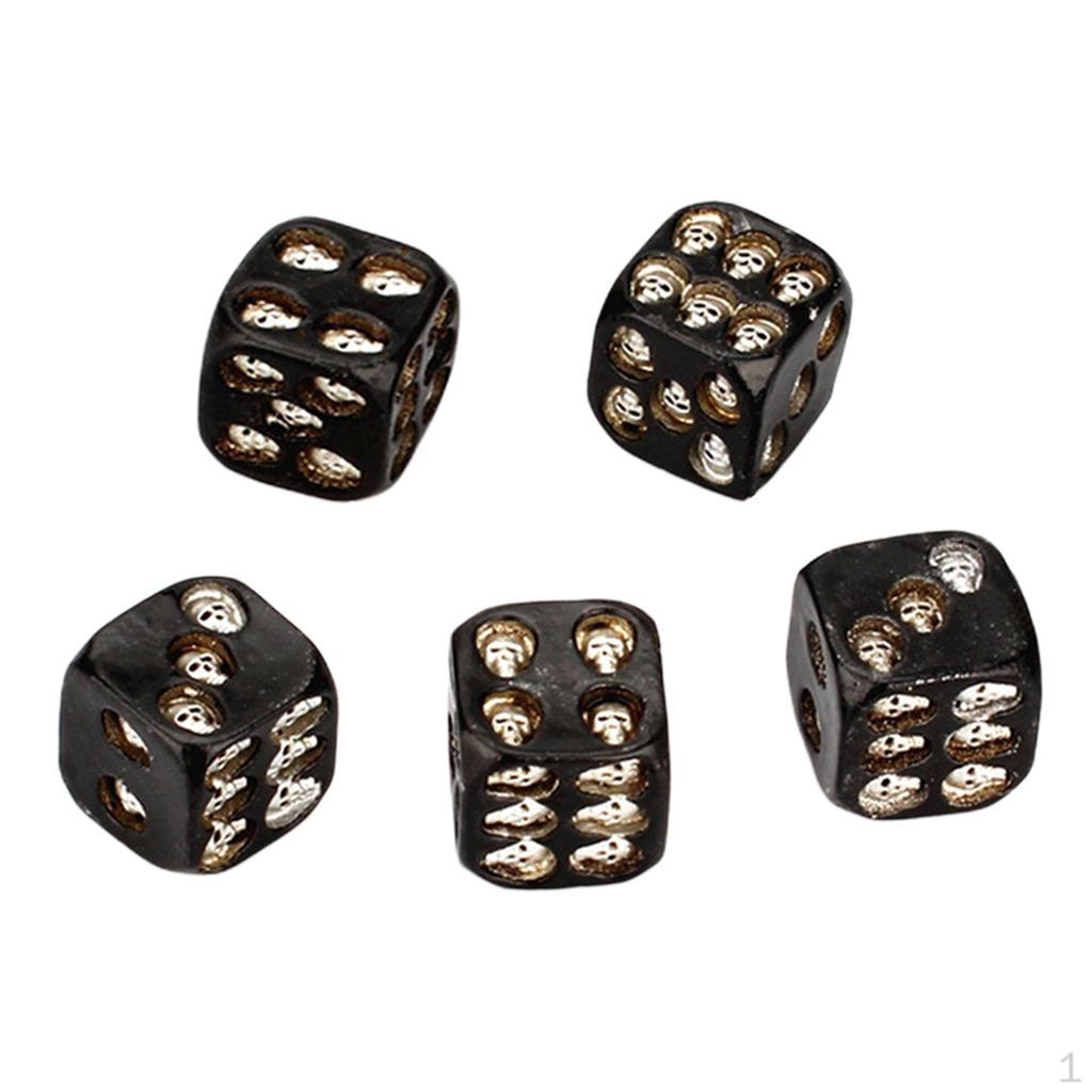 5 Pcs of skull 6 Sided KTV Entertainment Leisure Toy Favor Accessory срібний
5 Pcs of skull 6 Sided KTV Entertainment Leisure Toy Favor Accessory срібний