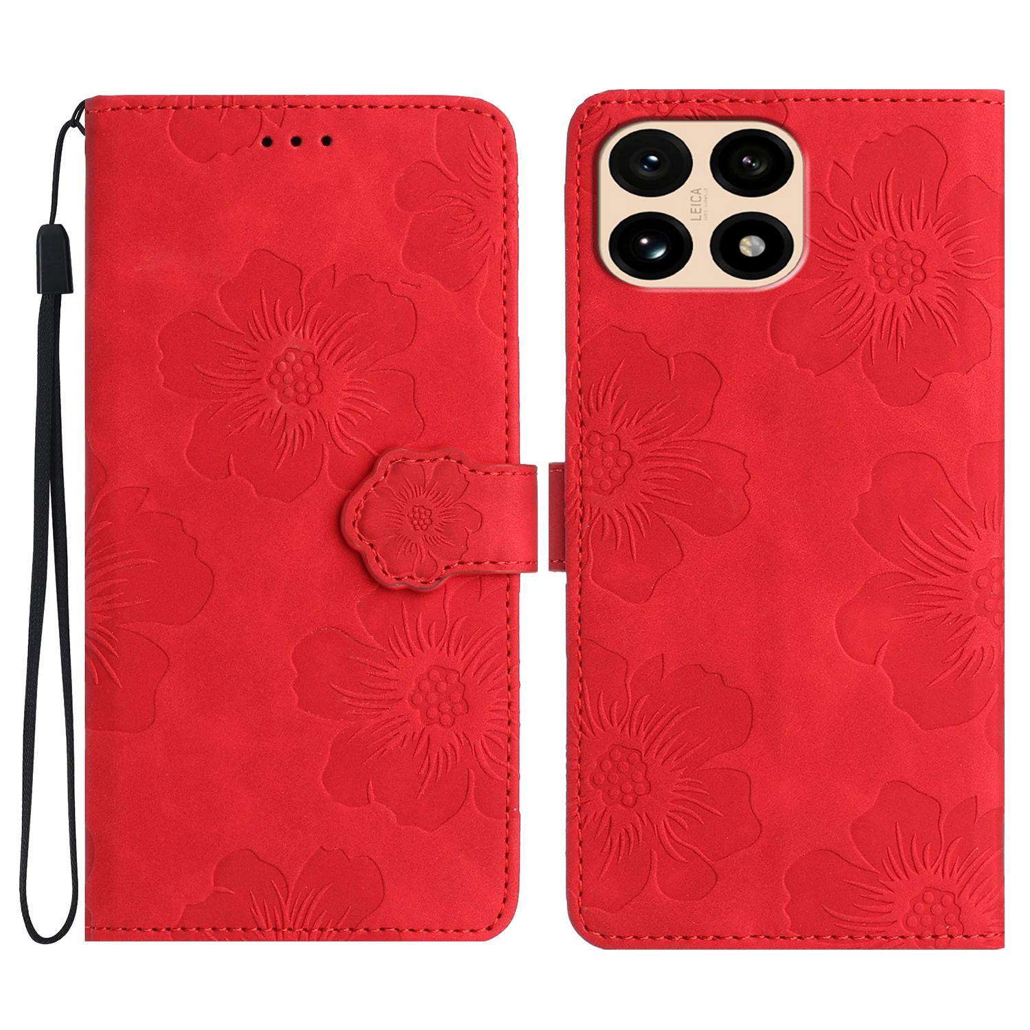 For Xiaomi 15T Case Flower Design Leather Wallet Phone Cover with Wrist Strap
For Xiaomi 15T Case Flower Design Leather Wallet Phone Cover with Wrist Strap