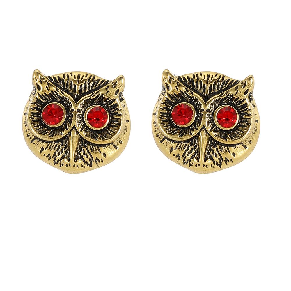 Personality Vintage Mens Owl Head Cufflinks Animal Sleeve Button For Shirt Suit Tuxedo Decoration
Personality Vintage Mens Owl Head Cufflinks Animal Sleeve Button For Shirt Suit Tuxedo Decoration